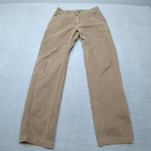 Y2k Gramicci Pants Men's 30x32 Brown Hiking Cargo Flap Pockets Greenicci